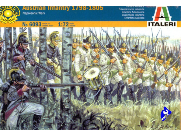 ITALERI Figurine 6093 Infanterie Autrichienne 1/72