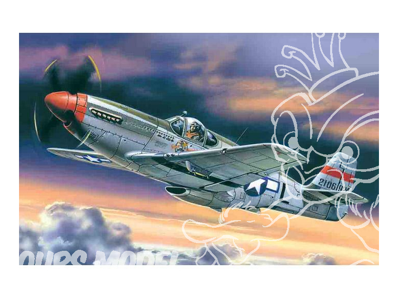 Icm maquette avion 48121 Mustang P-51C WWII 1/48