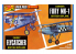 Lindberg maquette AVIONS HL441 Fairey Flycatcher ET Hawk Fury 2 Pack 1/48