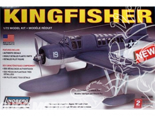 Lindberg maquette AVIONS 70529 Vought OS2U Kingfisher 1/72