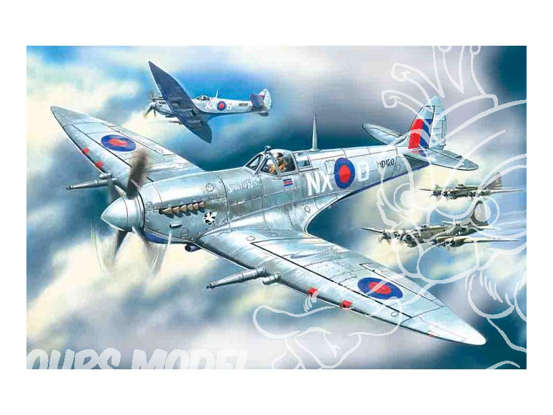 Icm maquette avion 48062 Spitfire Mk.VII WWII 1/48