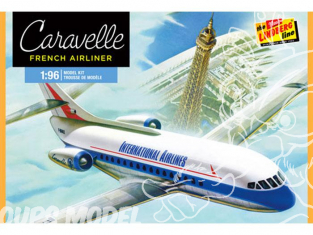 LINDBERG maquette avion HL513 Sud-Aviation SE 210 Caravelle 1/96