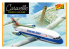 LINDBERG maquette avion HL513 Sud-Aviation SE 210 Caravelle 1/96