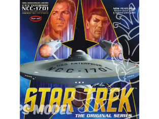 Polar Lights maquette 938 Star Trek TOS Enterprise 50th Anniversary Edition 1/350