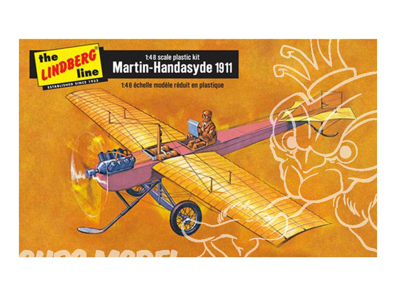 LINDBERG maquette avion HL504 MARTIN-HANDASYDE 1/48