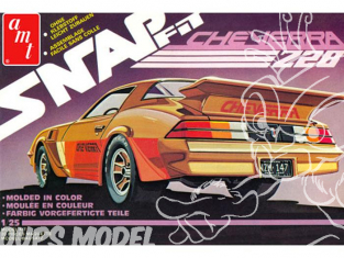 AMT maquette voiture 1007 “Cheverra” Custom 1980 Camaro Z28 Snap 1/25