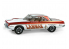AMT maquette voiture 986 1964 Plymouth Belvedere Lawman Super Stock 1/25