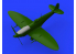 Eduard kit d&#039;amelioration avion brassin 648307 Capot superieur Spitfire Mk.XVI Eduard 1/48