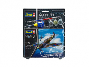 REVELL maquette avion 63953 Model Set Spitfire Mk.IIa1/72