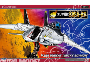 HASEGAWA maquette avion 64744 "Zone 88" F-14A Tomcat "Mickey Simon" Limited Edition 1/48