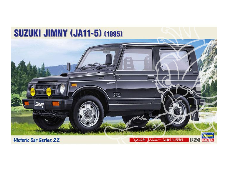 Hasegawa maquette voiture 21122 SUZUKI JIMNY (JA11-5) 1/24