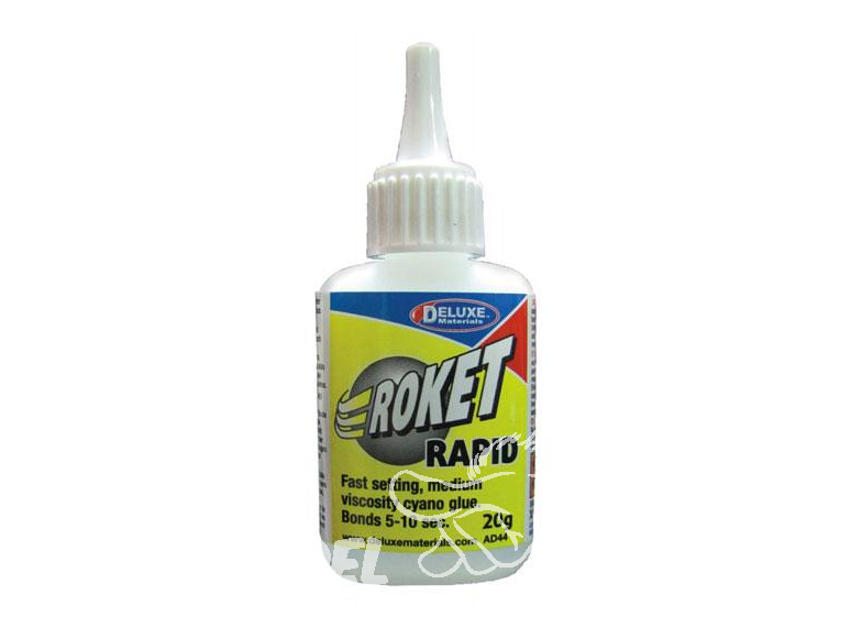 DELUXE MATERIALS colle ad44 COLLE CYANOCRYLATE "ROKET RAPID"