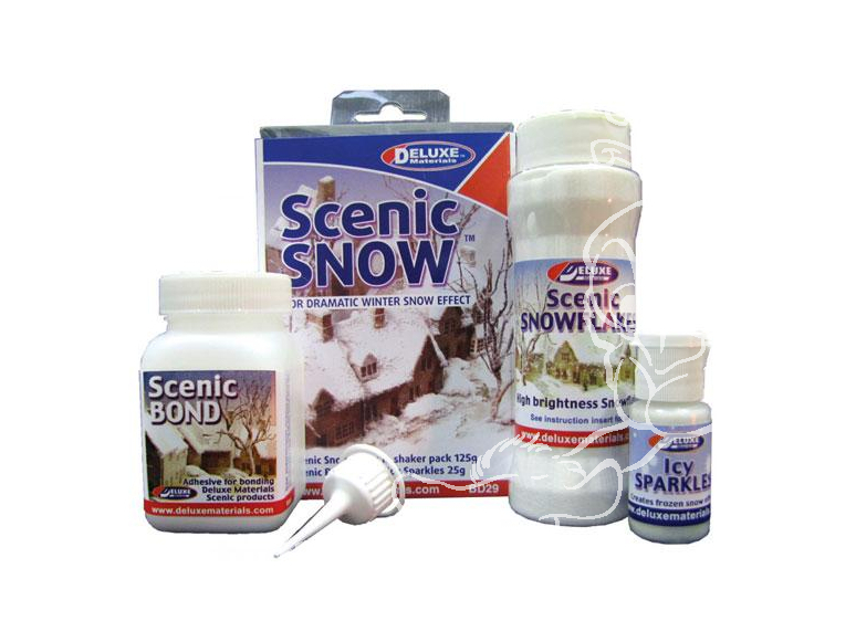 DELUXE MATERIALS decor bd29 SCENIC SNOW KIT