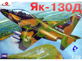 Amodel maquette avion 7293 YAK-130D 1/72