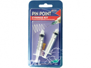 DELUXE MATERIALS outillage ac08 PIN POINT KIT DE 2 SERINGUES 3 A