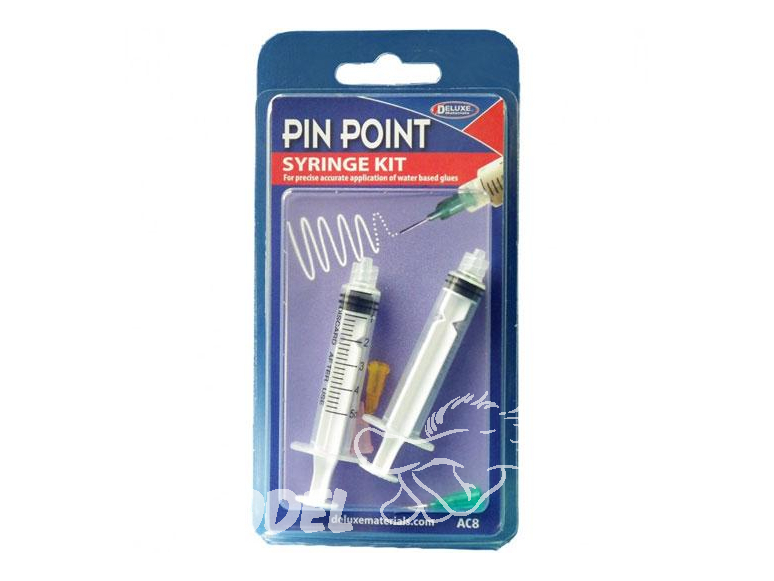 DELUXE MATERIALS outillage ac08 PIN POINT KIT DE 2 SERINGUES 3 A