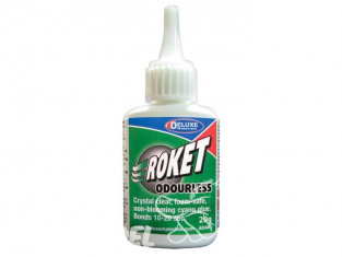 DELUXE MATERIALS colle ad46 CYANOCRYLATE Roket Odourless (sans odeur) 20g
