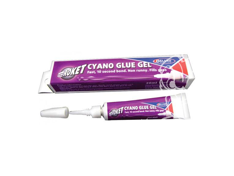 DELUXE MATERIALS colle ad69 Roket Cyano Gel 20ml