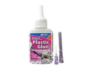 DELUXE MATERIALS colle ad62 Roket Plastic Glue 30ml