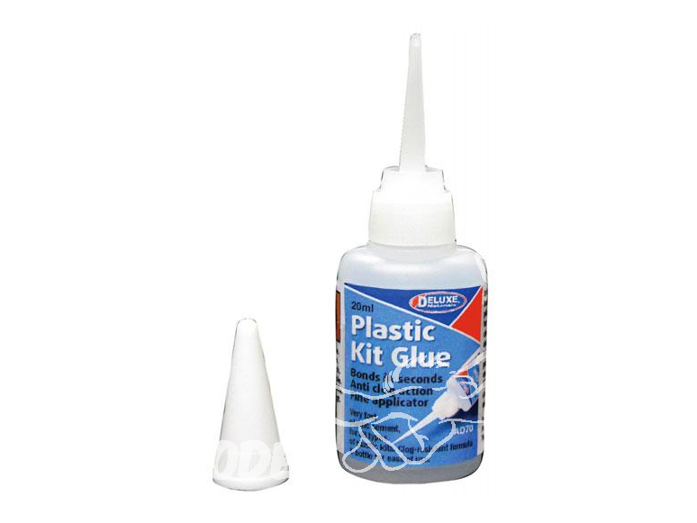 DELUXE MATERIALS colle ad70 Plastic Kit Glue 20ml