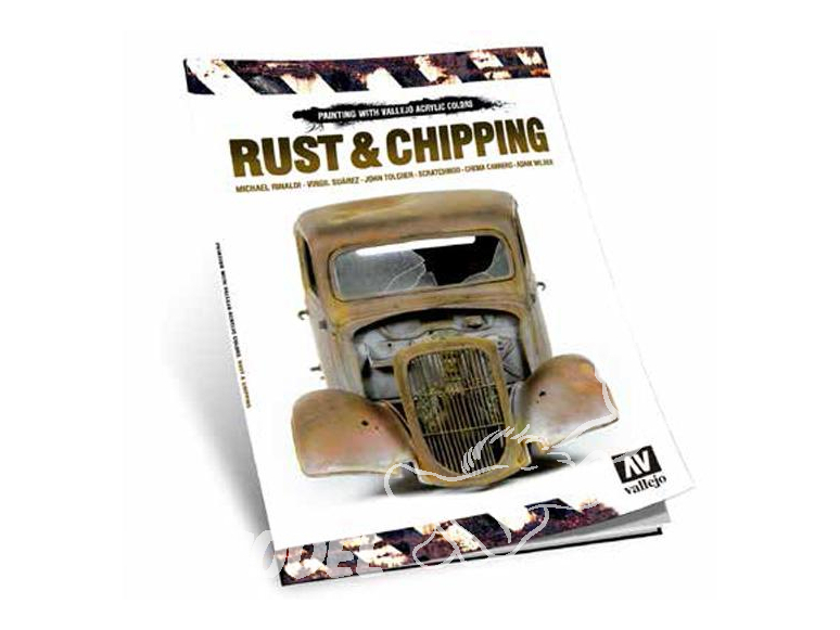 Vallejo Librairie 78700 Rust & Chipping en langue Anglaise