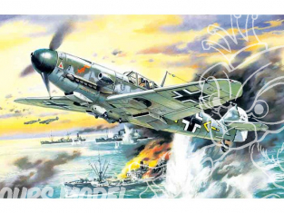 Icm maquette avion 48104 Messerschmitt Bf 109F-4/B WWII 1/48