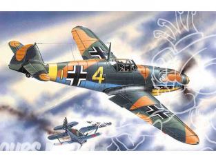 Icm maquette avion 48103 Messerschmitt Bf 109F-4 WWII 1/48