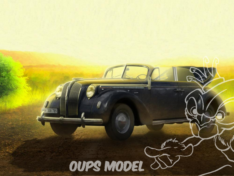 Icm maquette militaire 35471 Opel Admiral Cabriolet WWII avec figurines 1/35