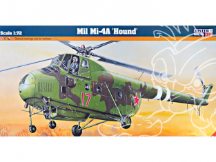 MASTER CRAFT maquette hélicoptère 0600046 MIL-Mi-4A "HOUND" 1/72