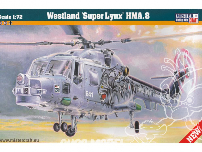 MASTER CRAFT maquette hélicoptère 040024 WESTLAND "SUPER LINX" HMA.8 1/72