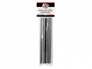 Alpha abrasives 241 10 limes gros grain 165x6mm