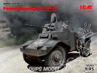 Icm maquette militaire 35374 Panzerspähwagen P 204 (f) WWII 1/35