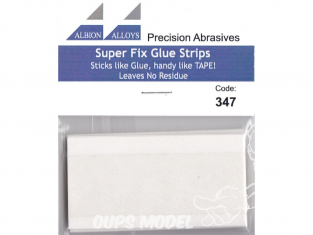 Alpha abrasives 347 6 Super Fix Glue Strips