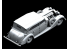 Icm maquette militaire 35534 Mercedes Benz Type 770K Tourenwagen avec toit ouvrant WWII 1/35