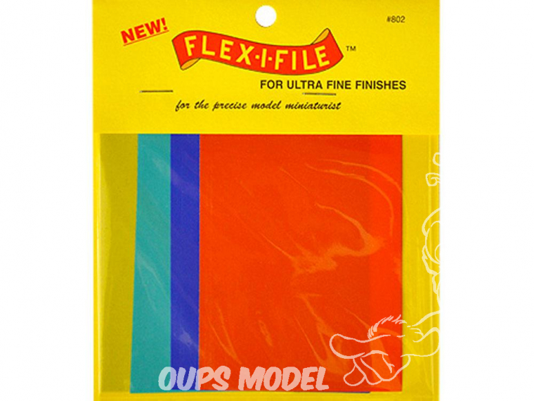 FLEX-I-FILE ff802 Feuilles abrasives pour finitions ultra fines