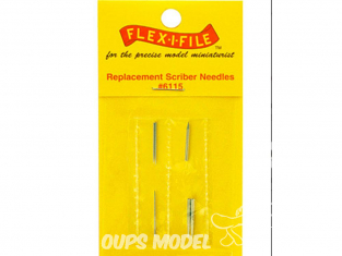 FLEX-I-FILE ff6115 aiguilles de remplacement pour ff6114