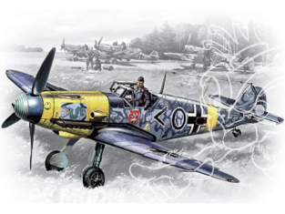 Icm maquette avion 48102 Messerschmitt Bf 109F-2 WWII 1/48