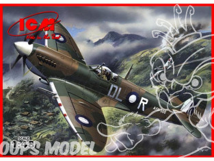 Icm maquette avion 48067 Spitfire Mk.VIII WWII 1/48