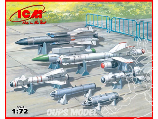 Icm maquette avion 72213 Armement Sovietique Air-Air 1/72