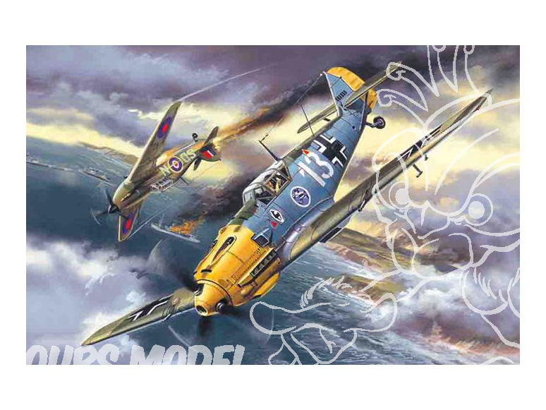 Icm maquette avion 72131 Messerschmitt Bf 109E-3 WWII 1/72