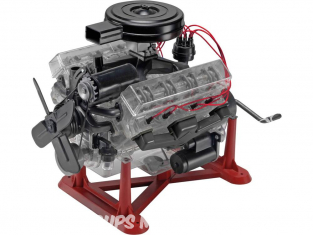 REVELL US Maquette 8883 moteur V8 Transparent 1/4