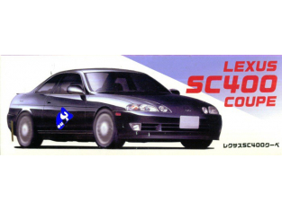 Fujimi maquette voiture 18854 Lexus SC400 Coupe 1/24