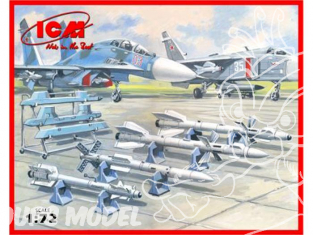 Icm maquette avion 72212 Armement Sovietique Air-Air 1/72
