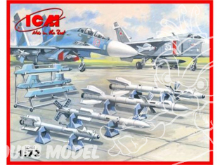 Icm maquette avion 72212 Armement Sovietique Air-Air 1/72