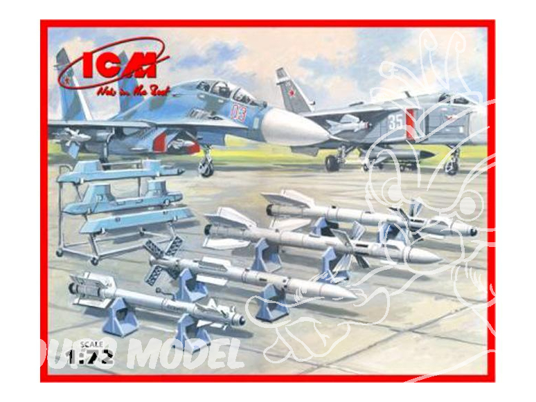 Icm maquette avion 72212 Armement Sovietique Air-Air 1/72