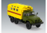 Icm maquette militaire 35518 ZiL-131 Camion d&#039;Urgence Sovietique 1/35