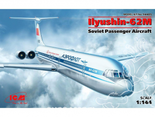 Icm maquette avion 14405 Ilyushin IL-62M 1/144