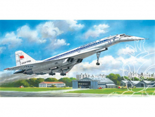 Icm maquette avion 14402 Tupolev Tu-144D 1/144