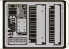 Eduard photodecoupe 48577 A10 Thunderbolt II Gun Bay 1/48