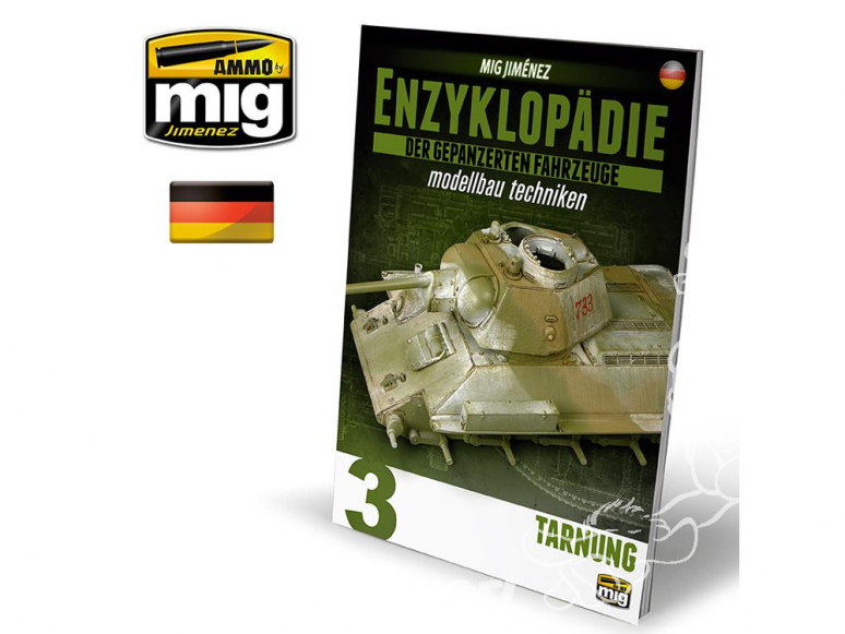 MIG magazine 6182 Encyclopedie des techniques de modelisme des blindes Vol. 3 – Camouflages en Allemand